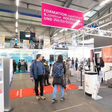 Le salon valaisan des formations et métiers. Martigny. Jeudi 9 mars 2023